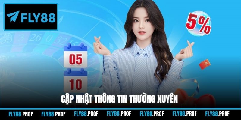 Cập nhật thông tin thường xuyên