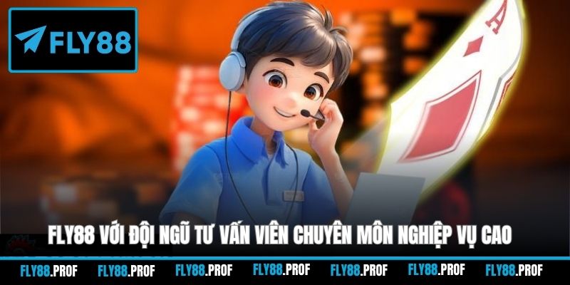 FLY88 với đội ngũ tư vấn viên chuyên môn nghiệp vụ cao 