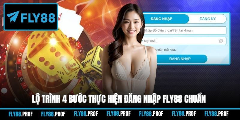 Lộ trình 4 bước thực hiện đăng nhập FLY88 chuẩn