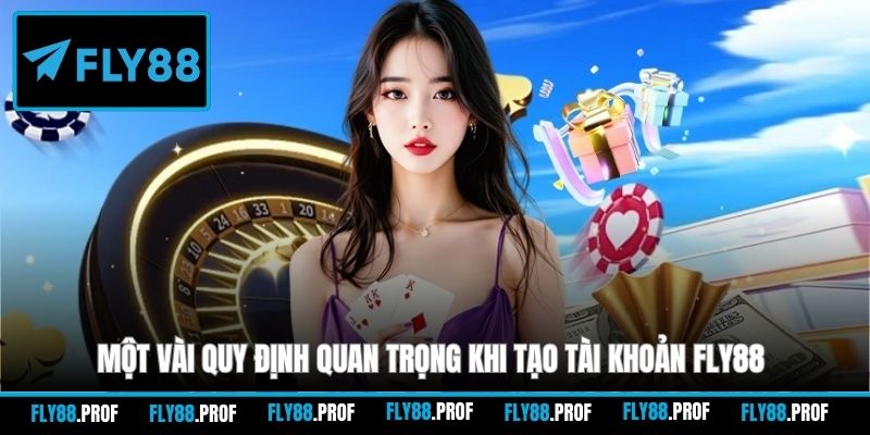 Một vài quy định quan trọng khi tạo tài khoản FLY88